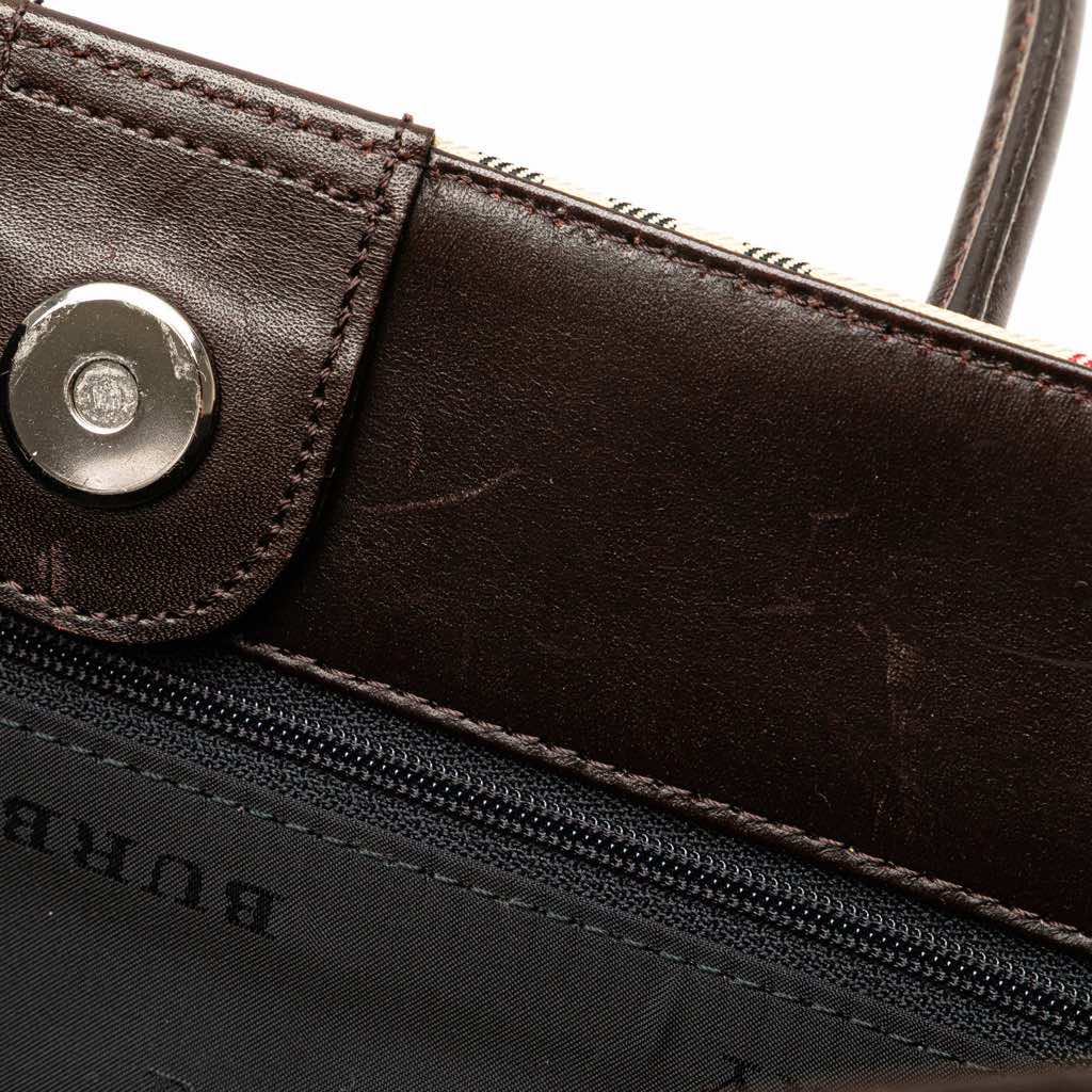 Burberry House Check Canvas Handbag - Detail 2