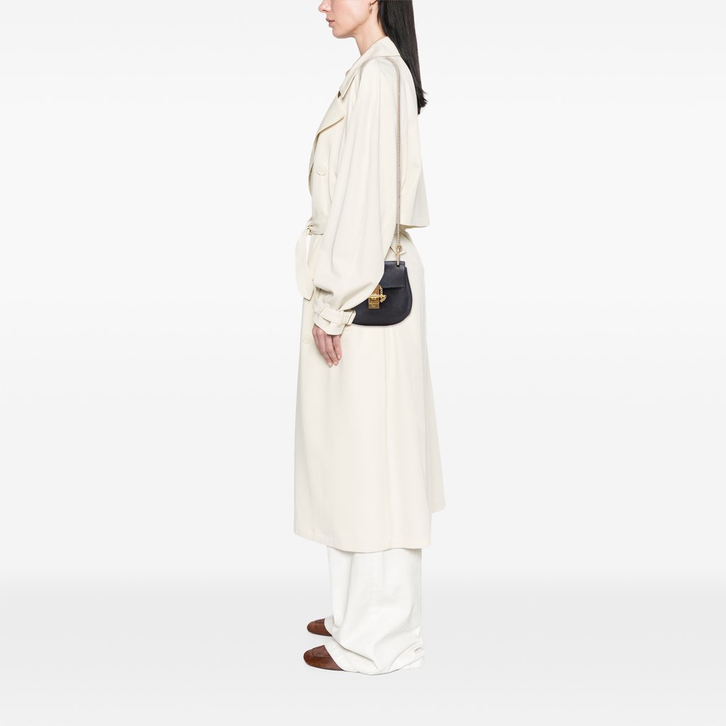 Chloé Mini Leather Drew Crossbody - Image 13