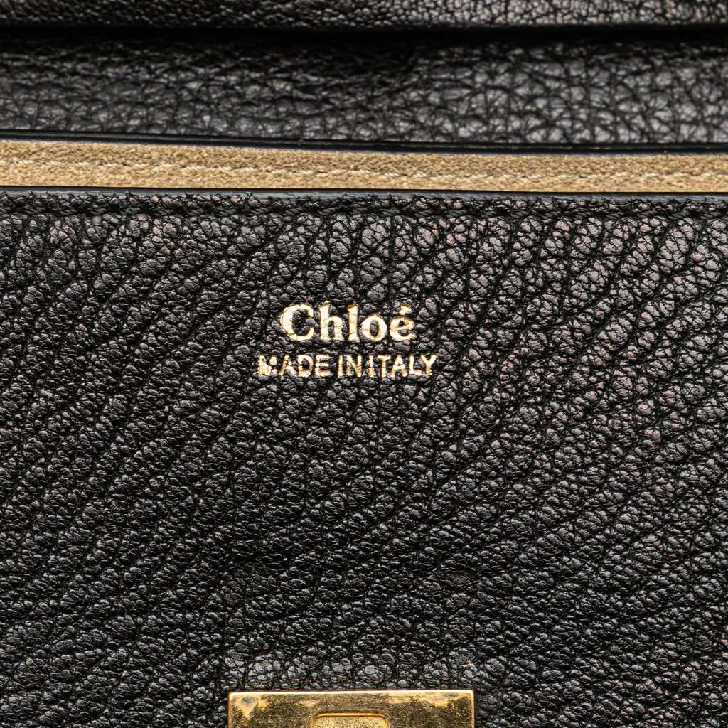 Chloé Mini Leather Drew Crossbody - Side view