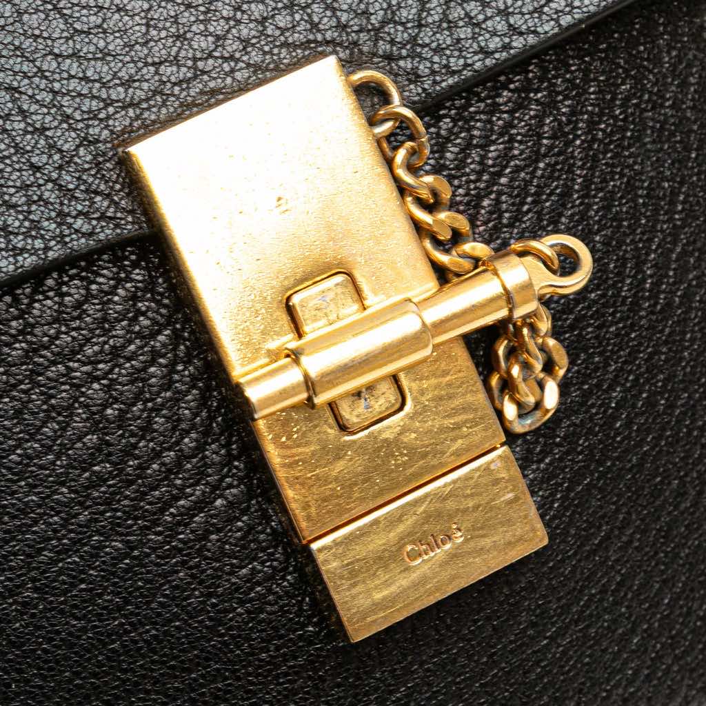 Chloé Mini Leather Drew Crossbody - Image 10