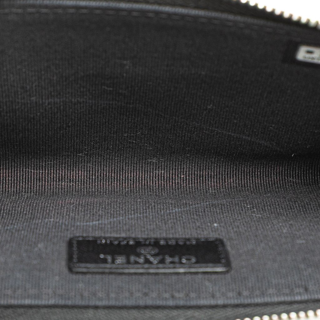 Chanel CC Quilted Lambskin Coin and Card Case - 4