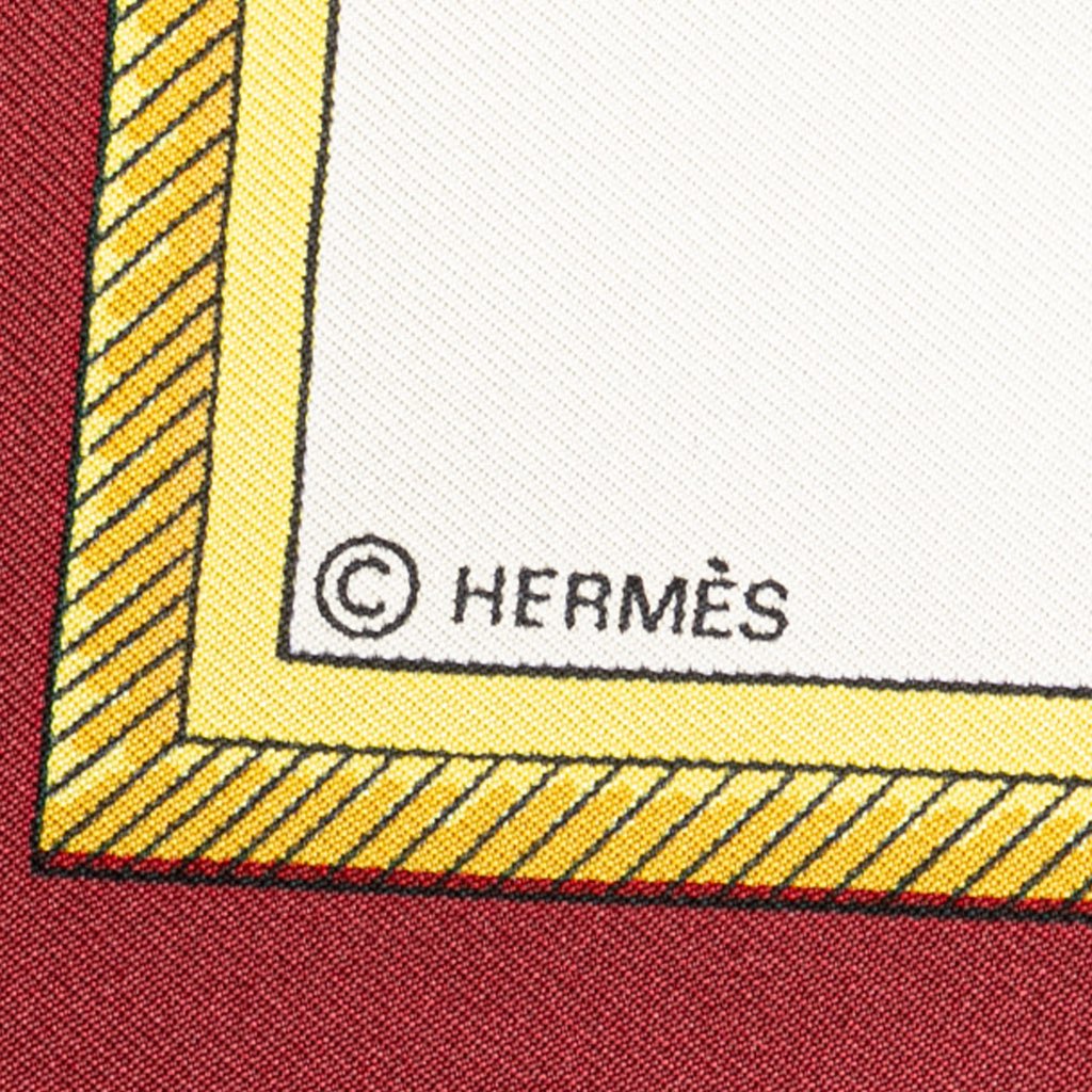 Hermès Les Voitures a Transformation Silk Scarf - 4