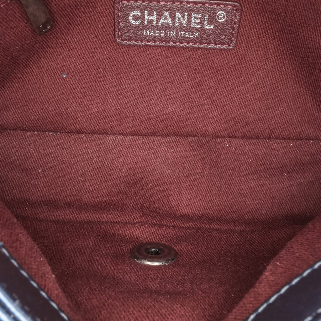 Chanel Mini Quilted Calfskin Coco Pleats Chain Flap - 4