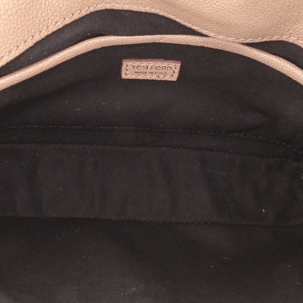 Tom Ford Grained Calfskin TF Flap Crossbody - 4