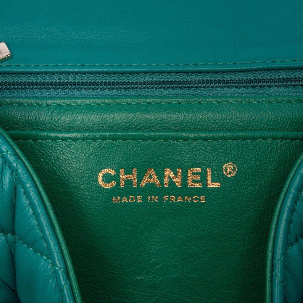 Chanel Mini Rectangular Classic Lambskin Single Flap - 5