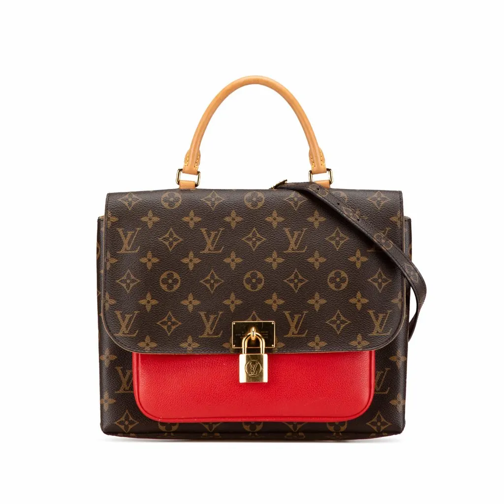 Louis Vuitton Monogram Marignan Brown Canvas Good - Front View