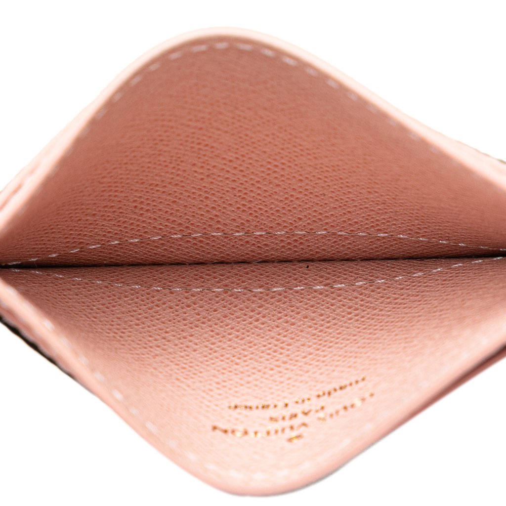 Louis Vuitton Monogram LV Charm Card Holder - 4