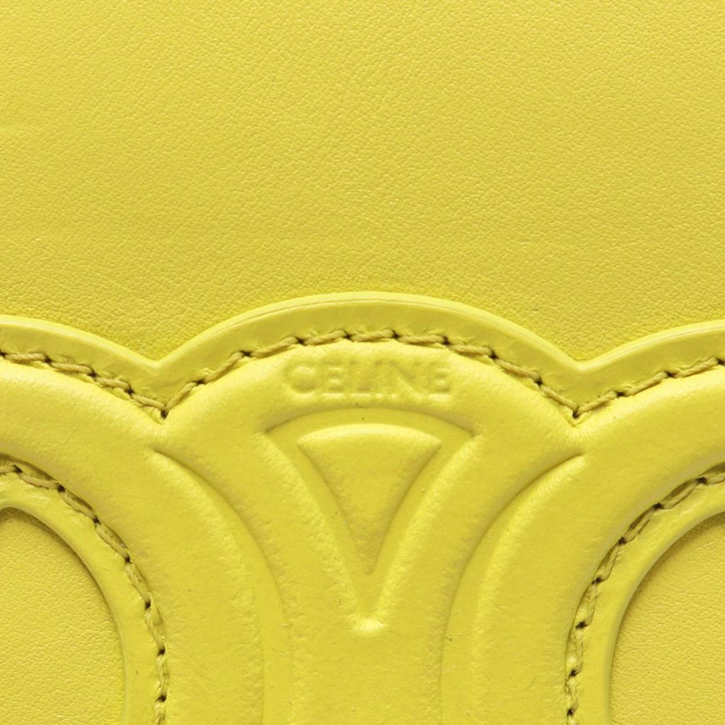 Celine Small Calfskin Cuir Triomphe Box Bag - 4