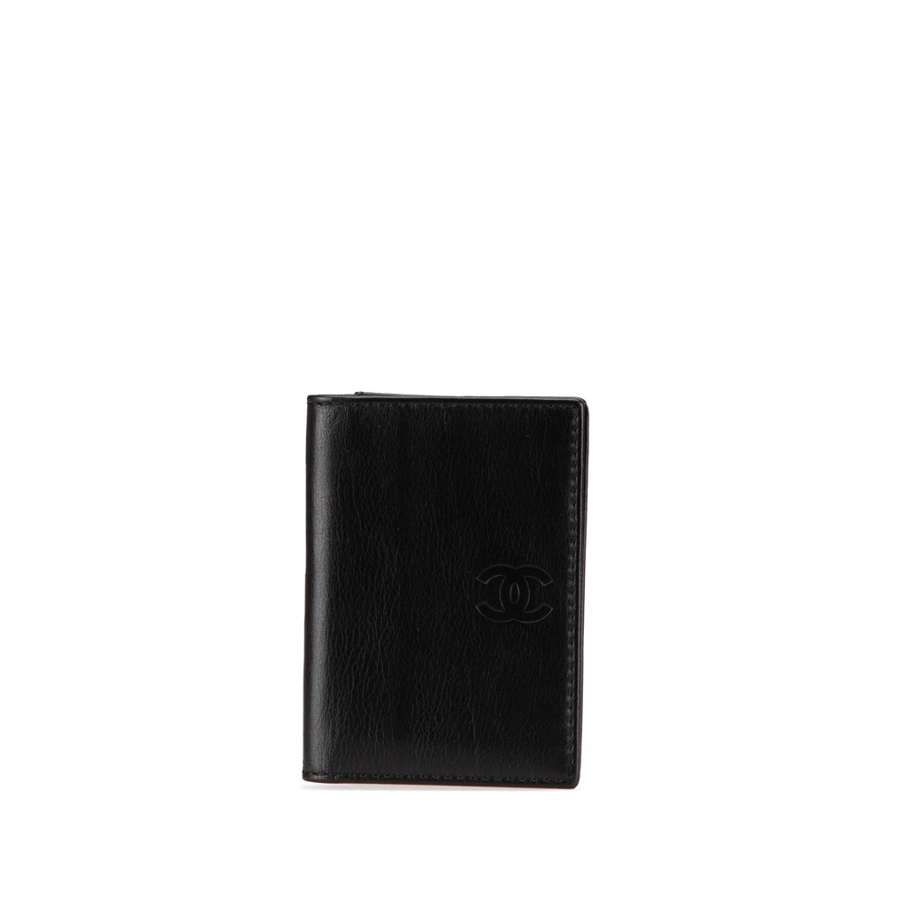 Chanel CC Calfskin Bifold Card Holder