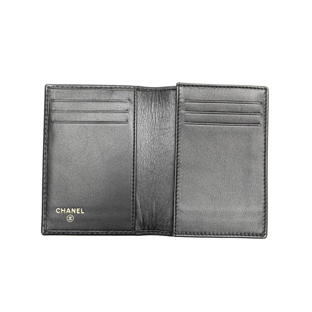 Chanel CC Calfskin Bifold Card Holder - 4
