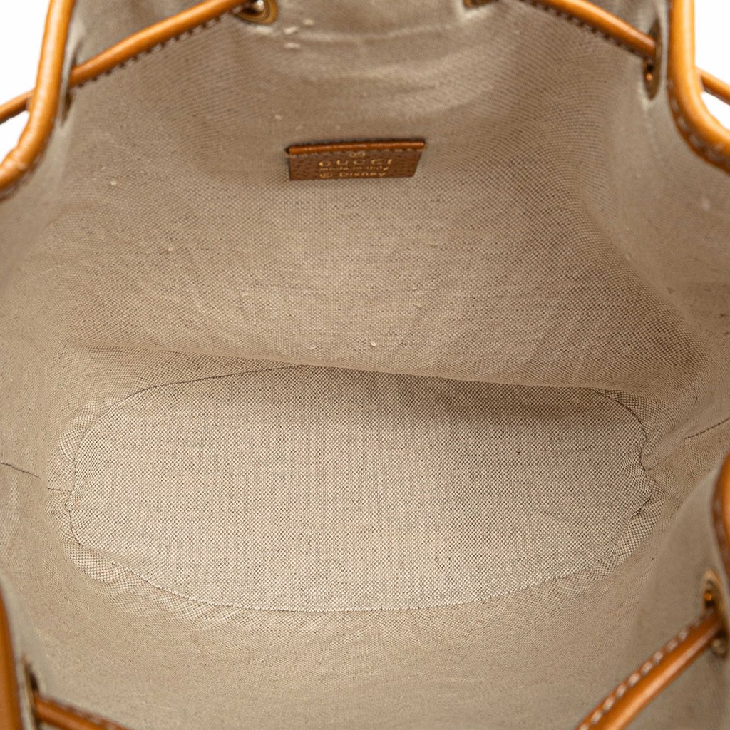 Gucci Micro GG Supreme Mickey Mouse Bucket Bag - 4