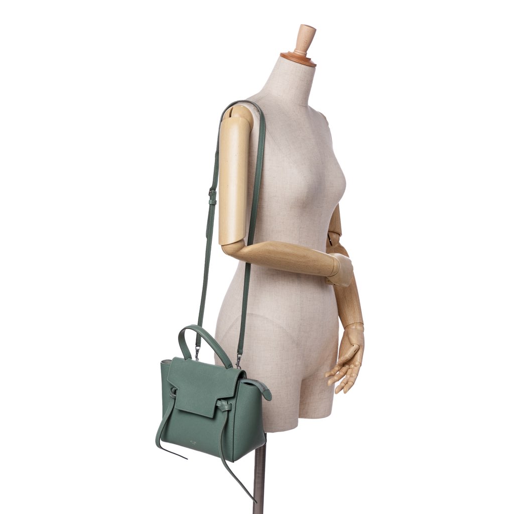 Celine Nano Grained Calfskin Belt Bag - Image 13