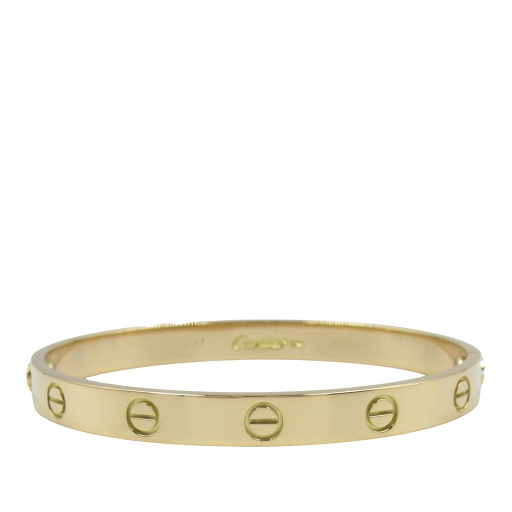 Cartier 18K Yellow Gold Classic Love Bracelet