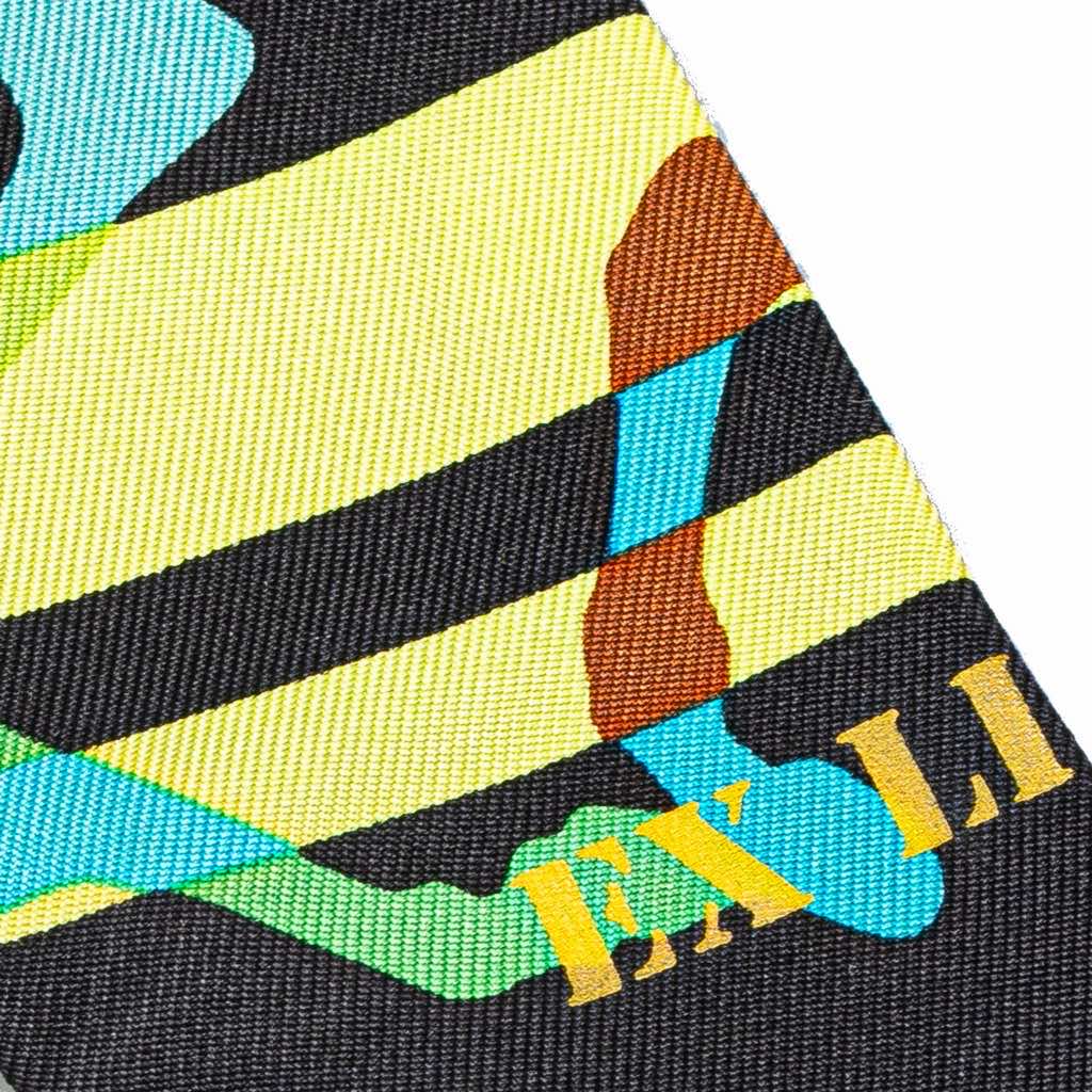 Hermès Ex Libris En Camouflage Silk Twilly Scarf - Image 6