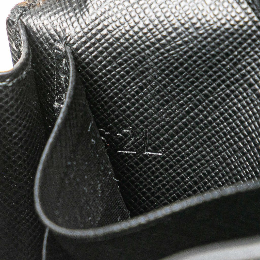 Prada Saffiano Card Holder On Chain - Detail 1