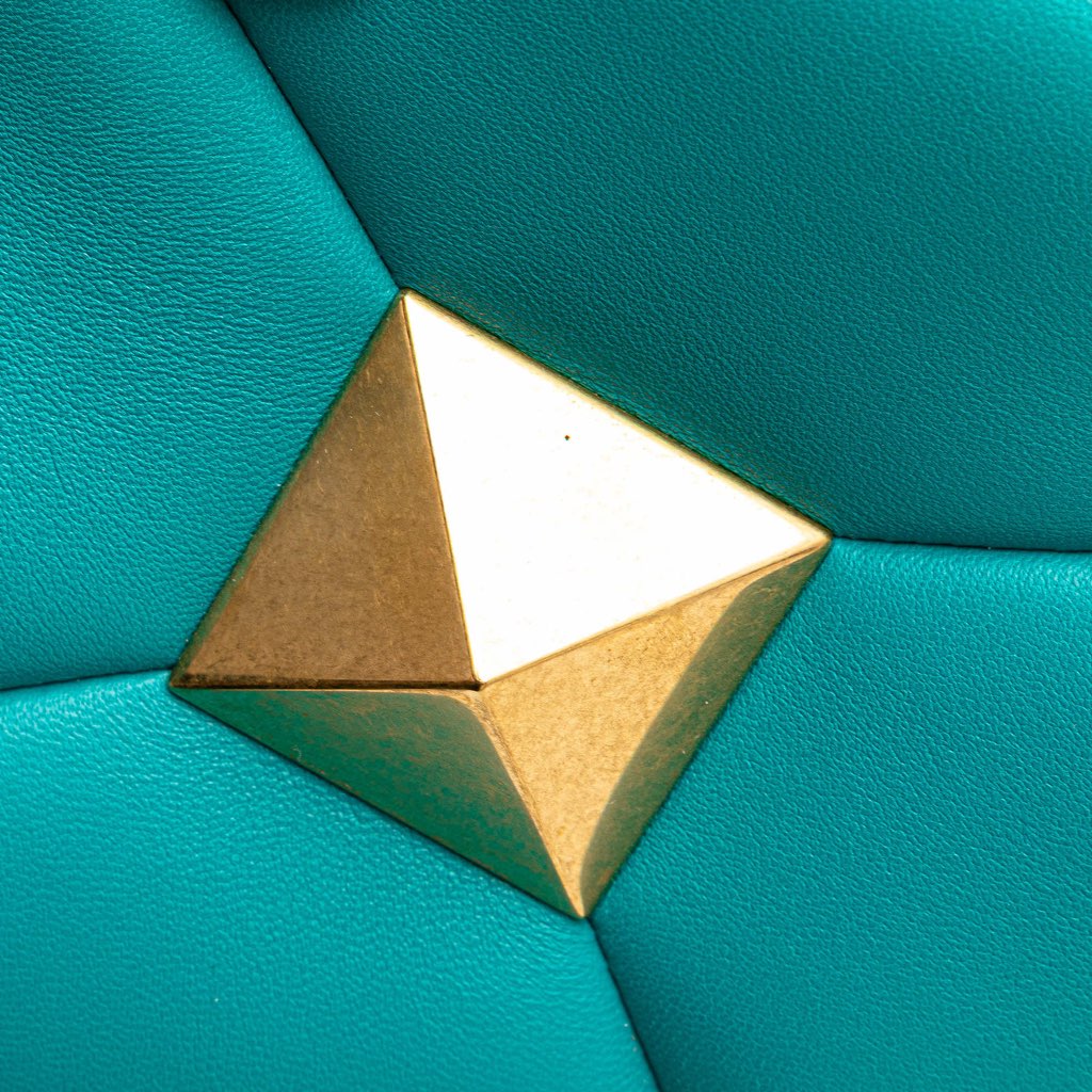 Valentino Small Nappa One Stud Top Handle Bag - Image 11