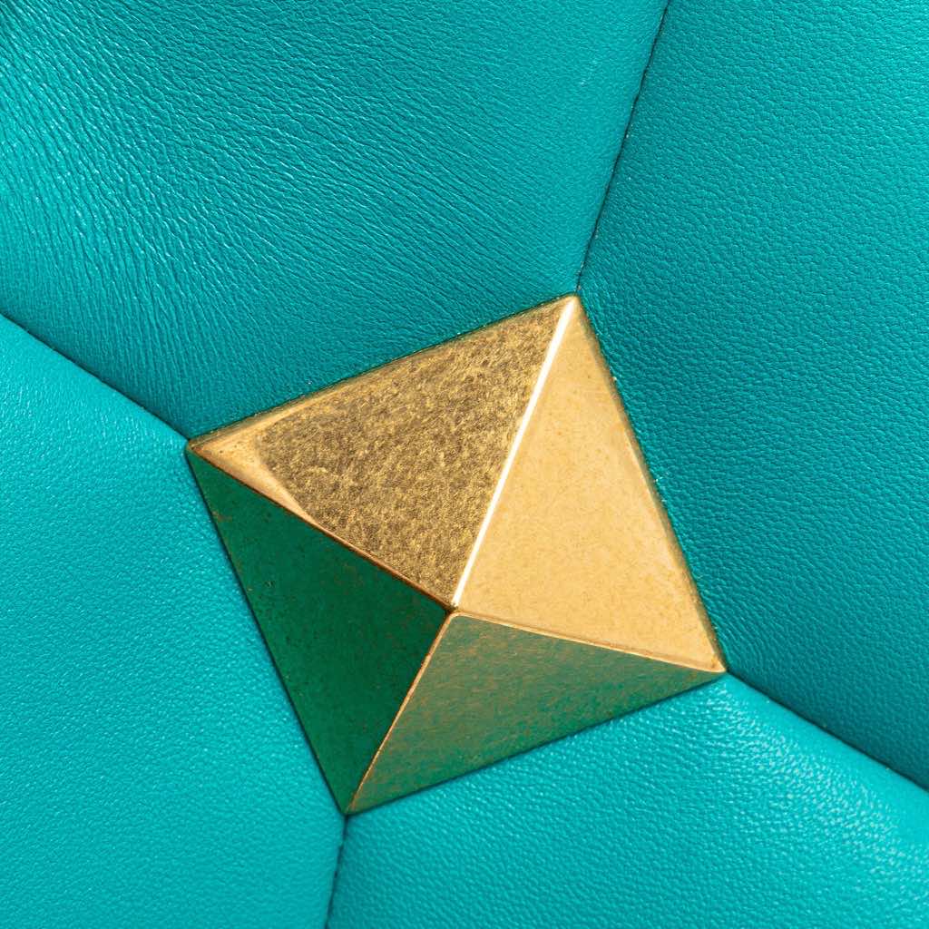 Valentino Small Nappa One Stud Top Handle Bag - Image 12