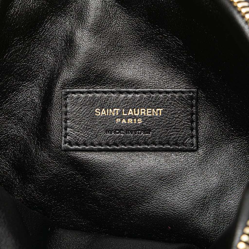 Saint Laurent Mini Quilted Lambskin Gaby Zippered Pouch - 5