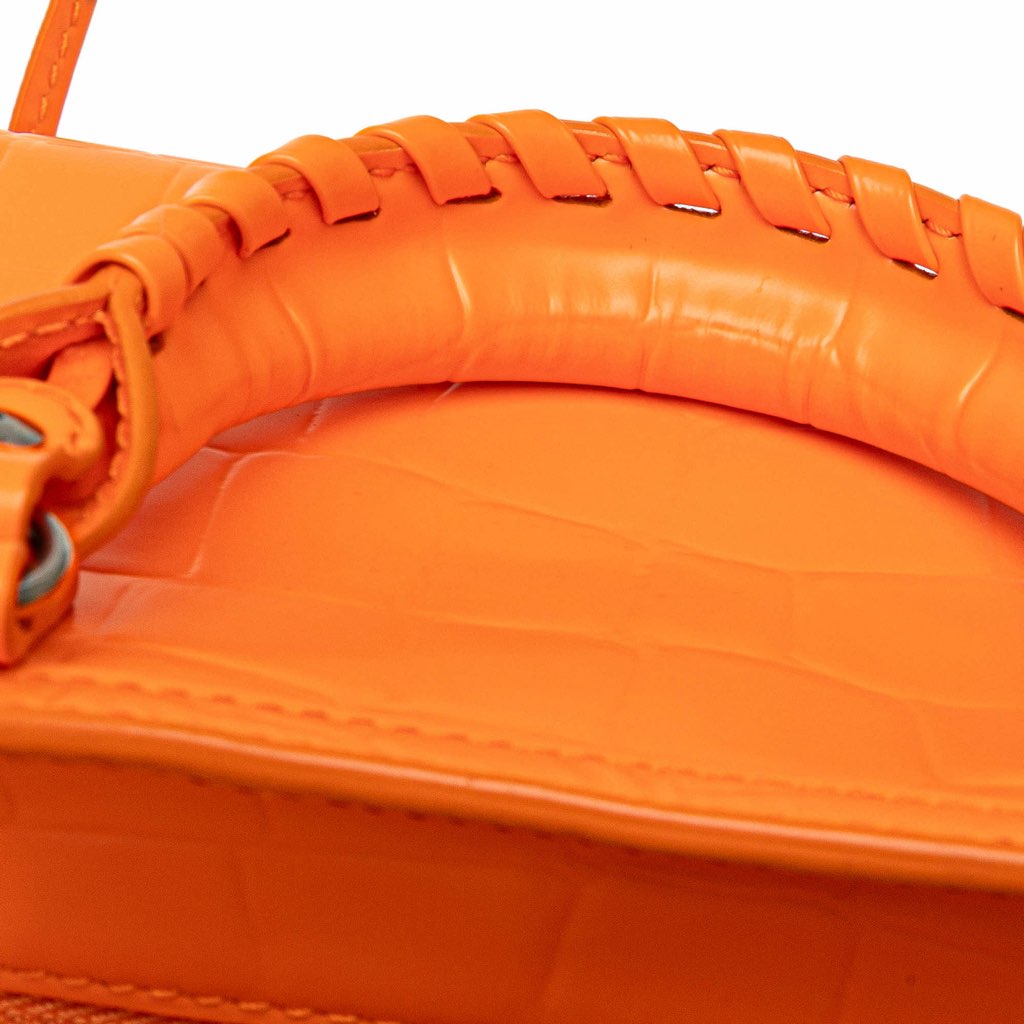 Balenciaga Mini Croc Embossed Calfskin Neo Classic City - Image 10