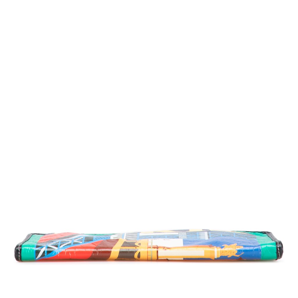 Balenciaga Lambskin Bazar Paris City Arena Clutch - Image 6