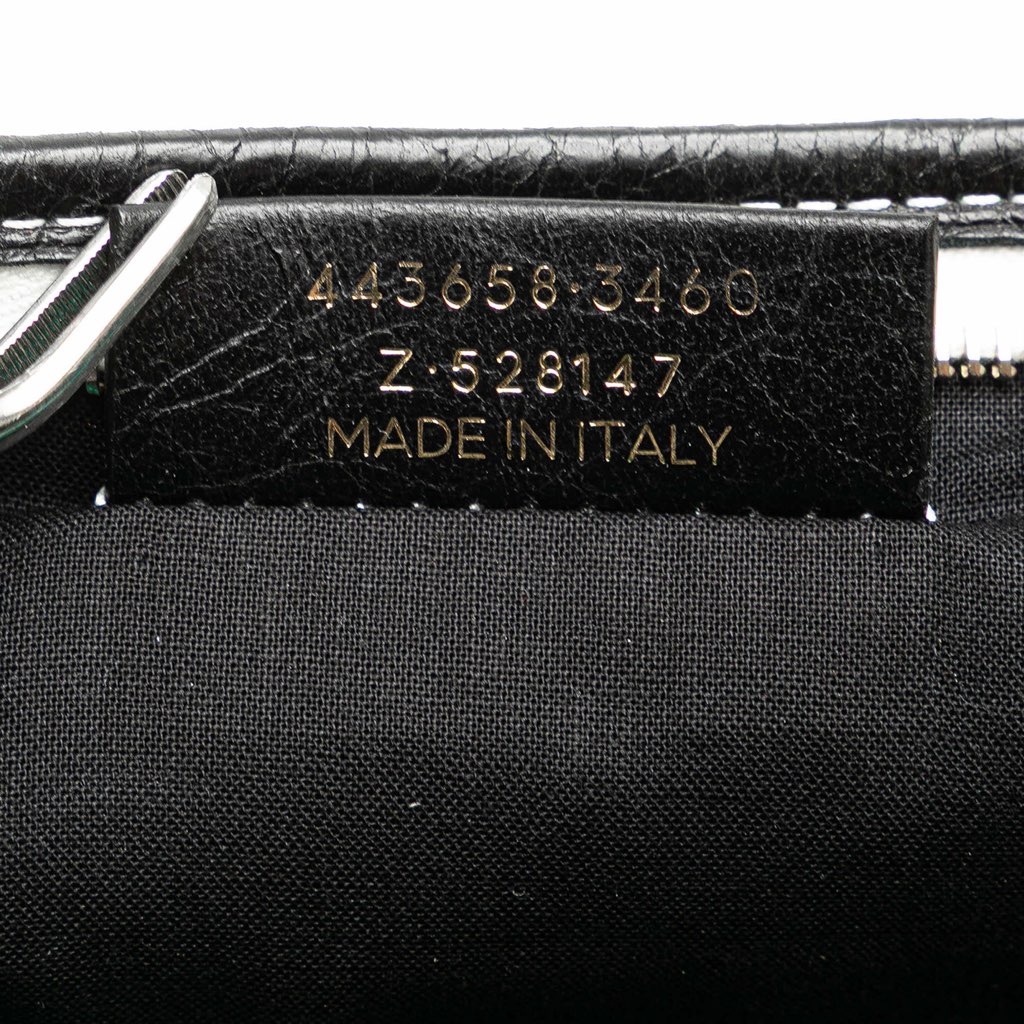 Balenciaga Lambskin Bazar Paris City Arena Clutch - Detail 1