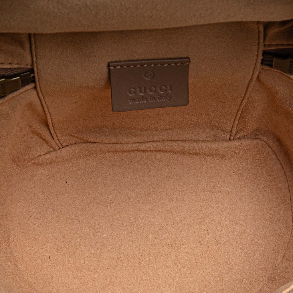 Gucci GG Marmont Round Matelasse Leather Backpack - 4