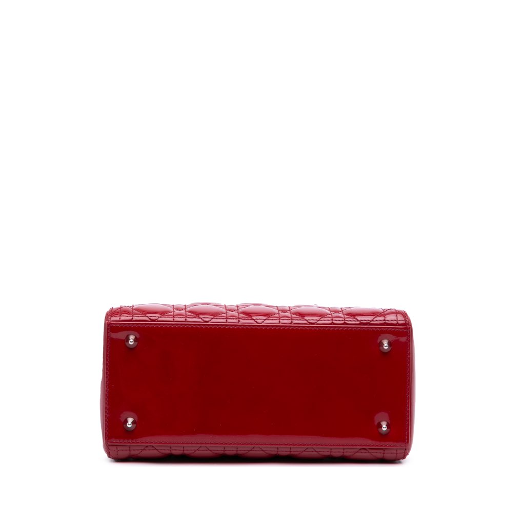 Dior Medium Patent Cannage Lady Dior - 3