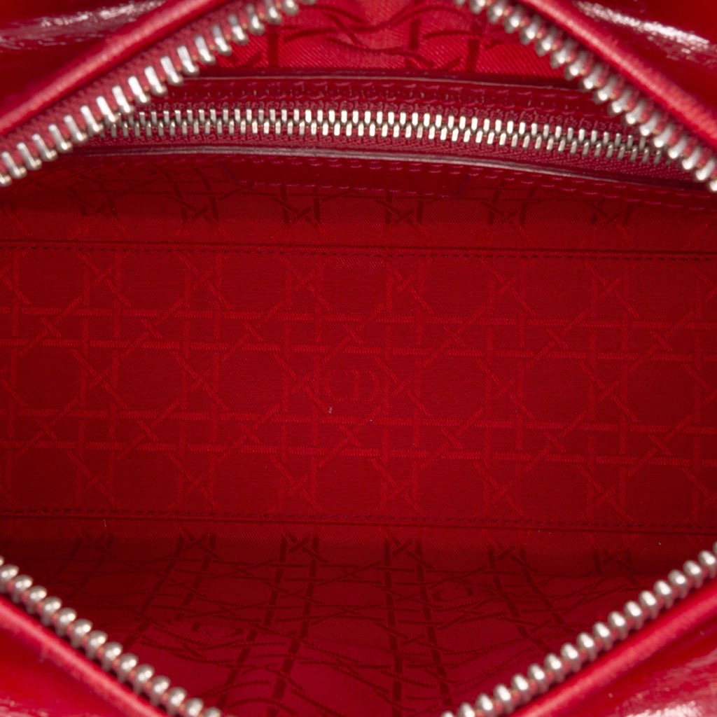 Dior Medium Patent Cannage Lady Dior - 4