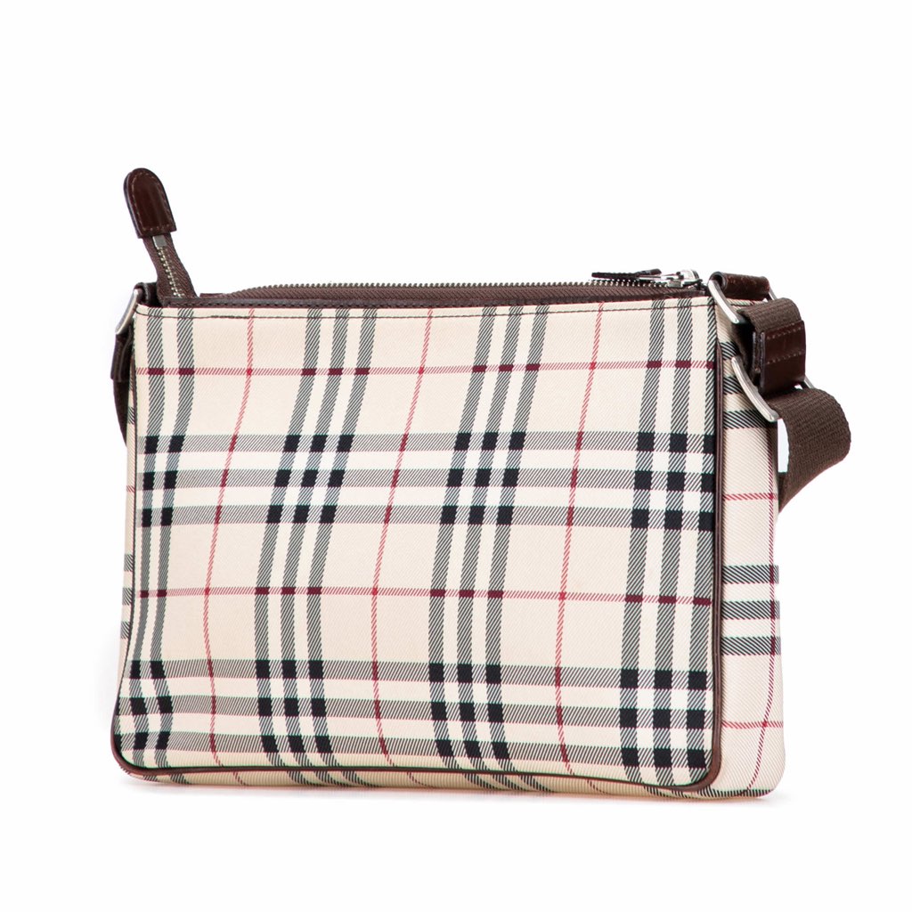 Burberry House Check Canvas Crossbody - 2