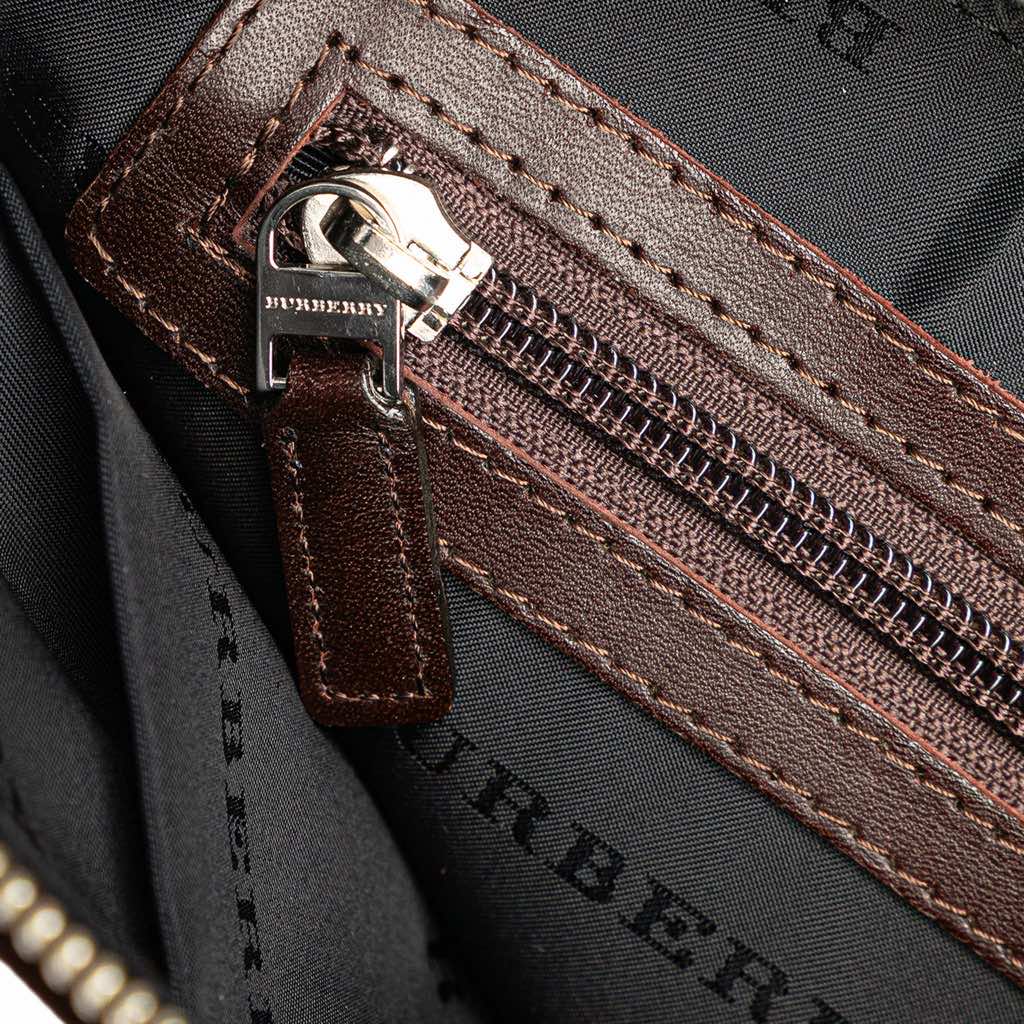 Burberry House Check Canvas Crossbody - 5