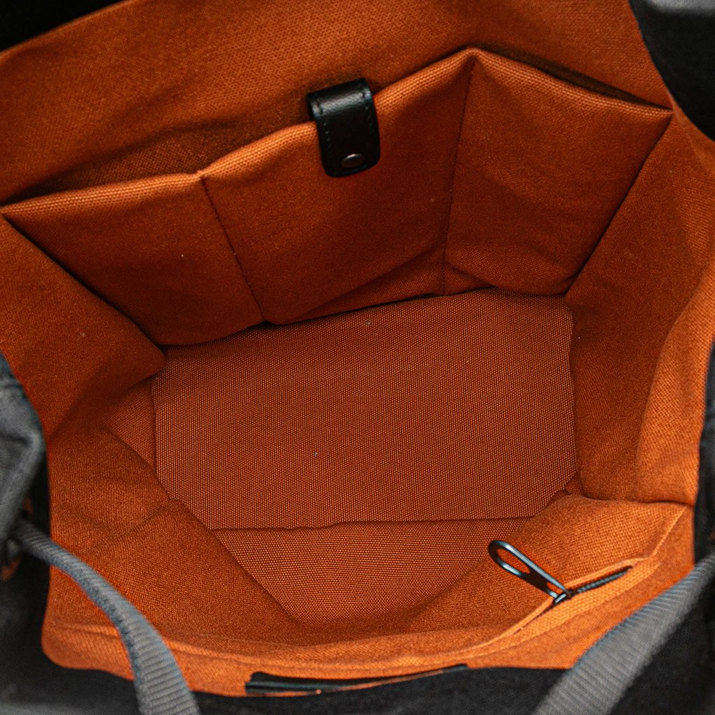 Bottega Veneta Canvas Drawstring Backpack - 4