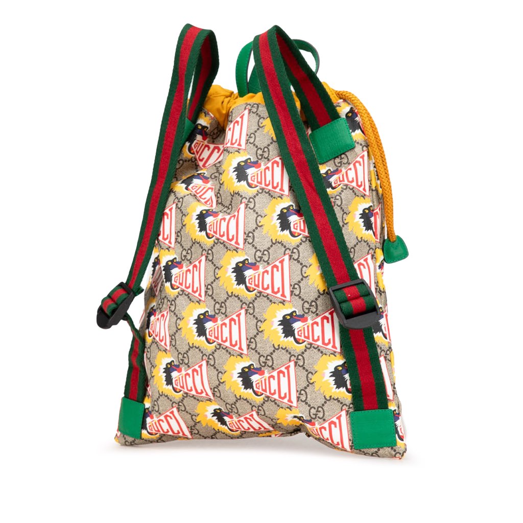 Gucci GG Supreme Baboon Children's Backpack - 2