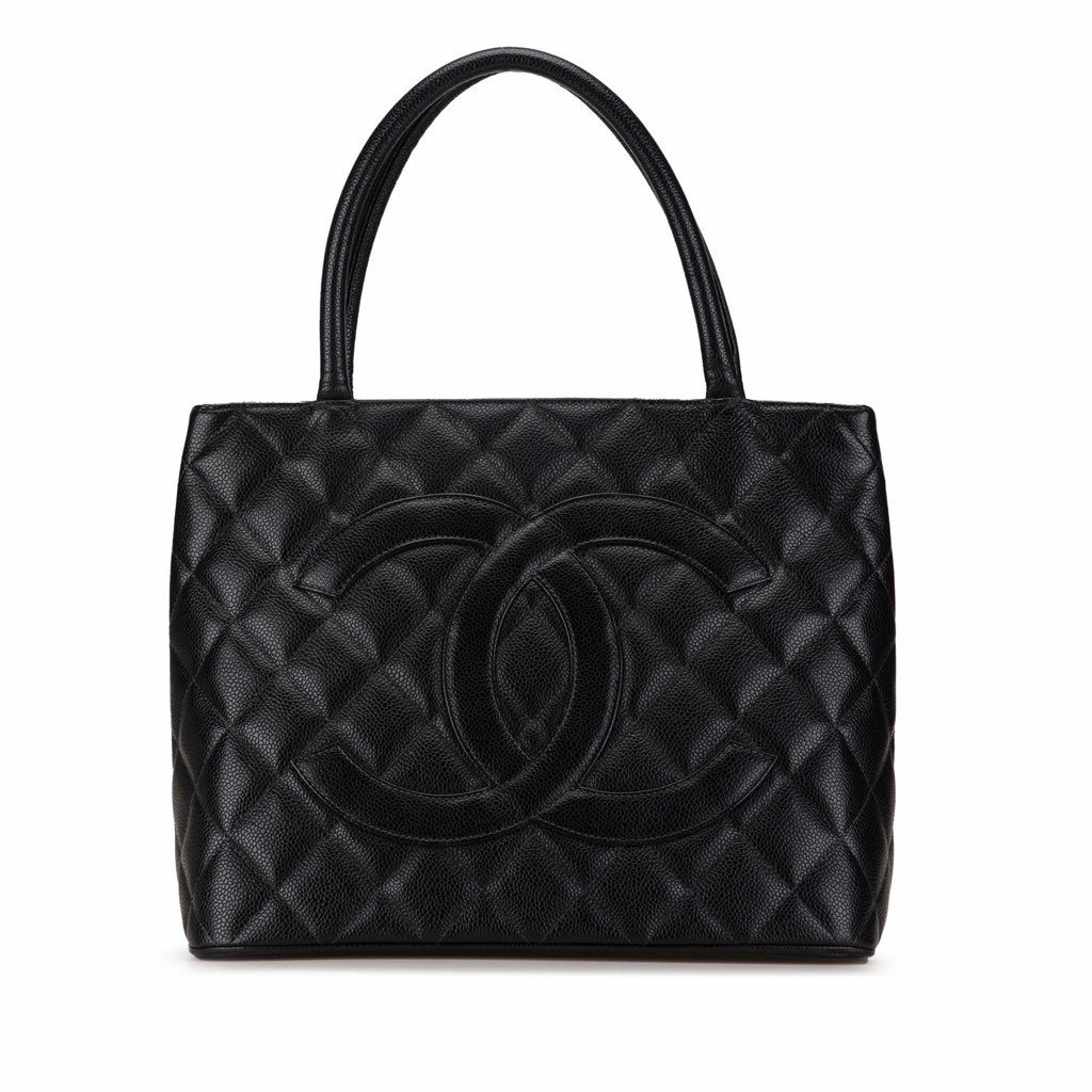 Chanel Caviar Medallion Tote