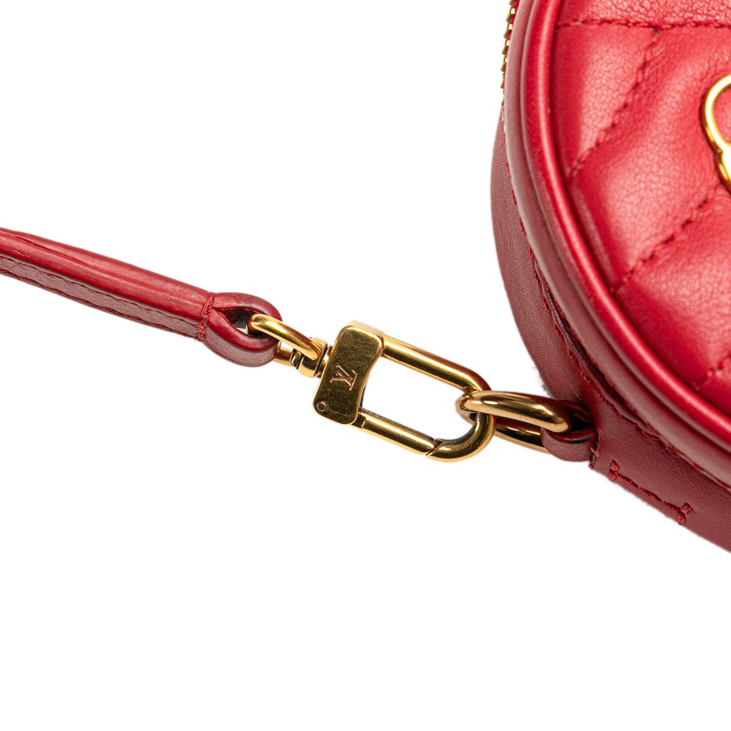 Louis Vuitton Calfskin Embellished New Wave Love Lock Crossbody - Image 14