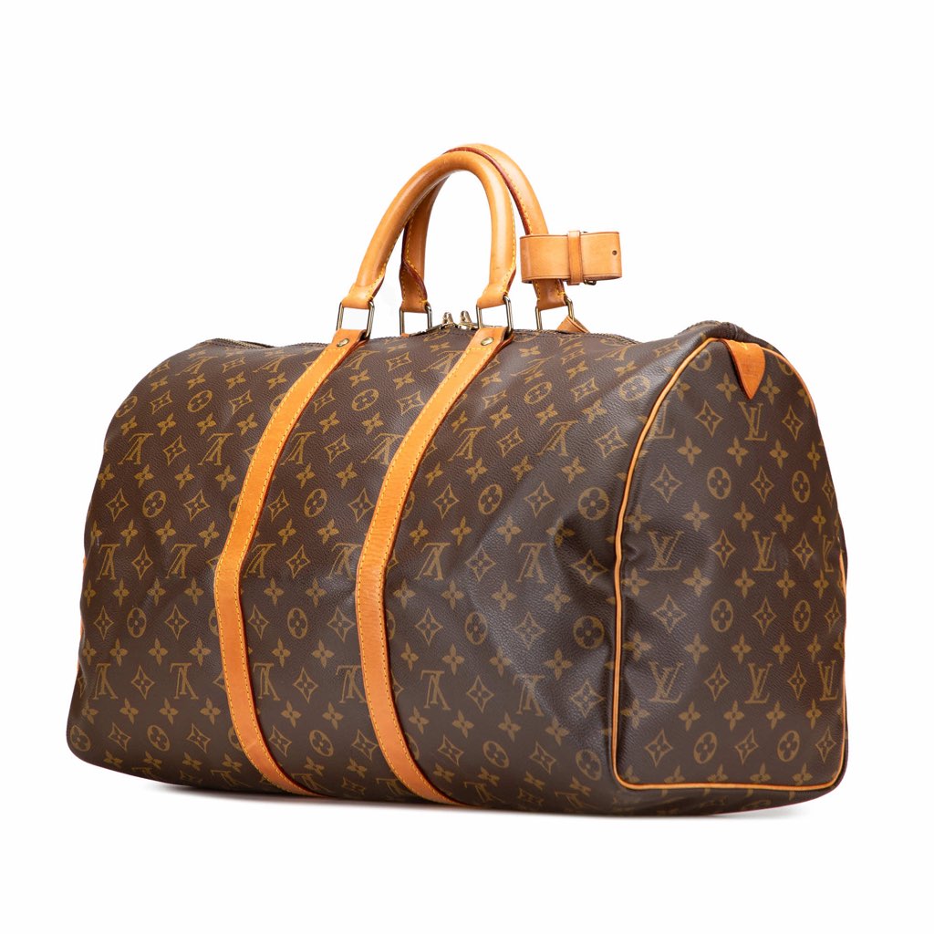 Louis Vuitton Monogram Keepall 50 - Back view