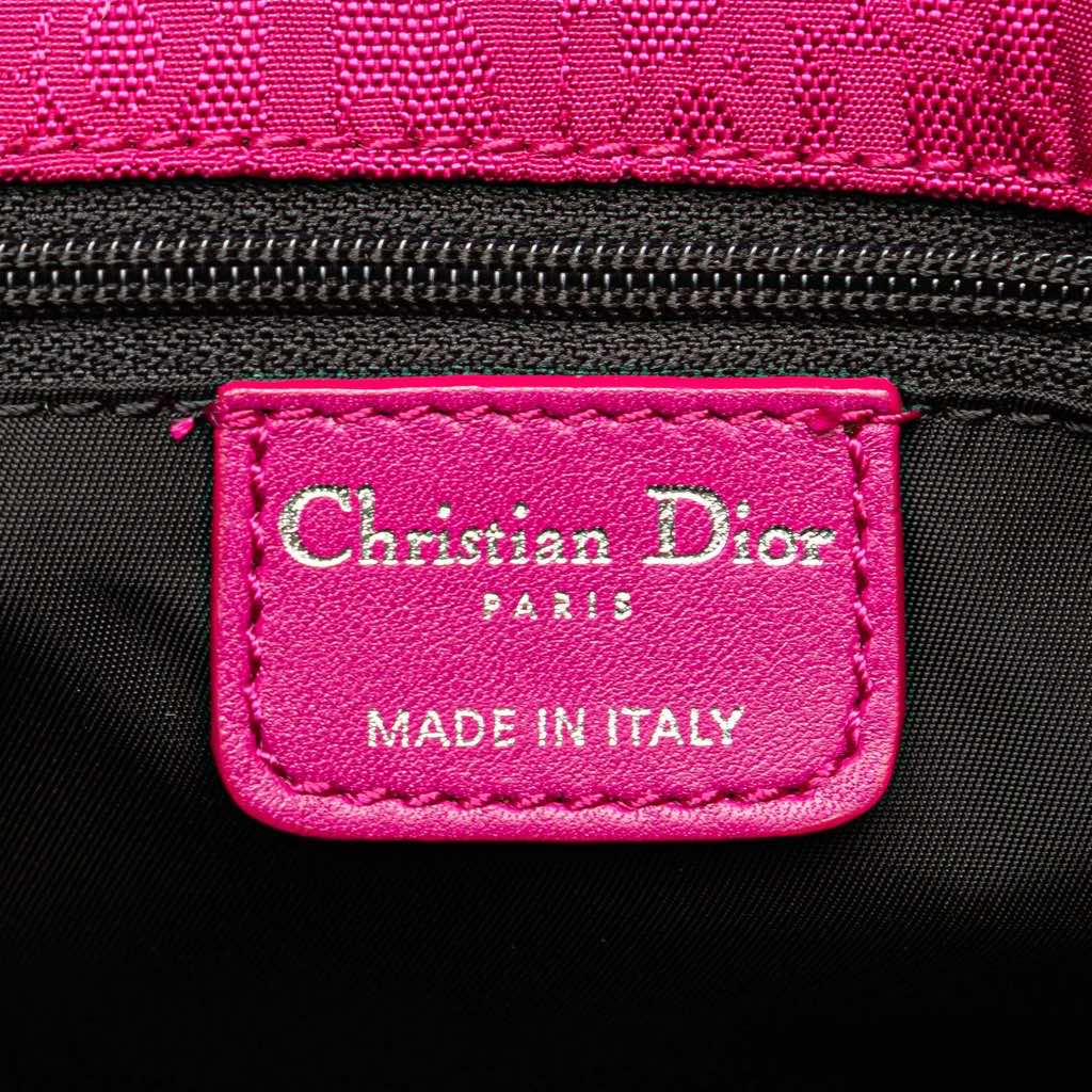 Dior Diorissimo Trotter Canvas Bow Tote - 5