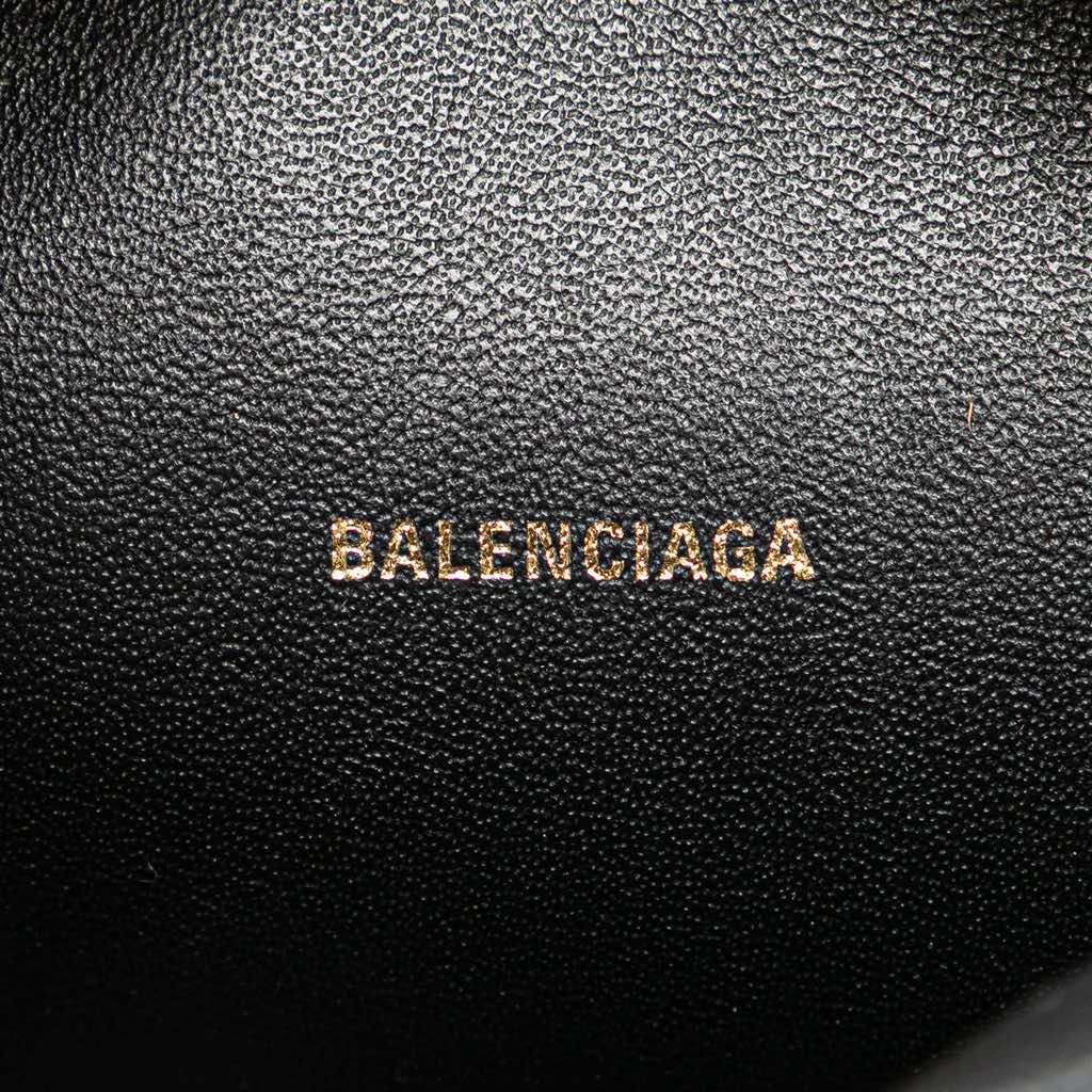 Balenciaga XS Grained Calfskin Logo Ville Camera Bag - 5
