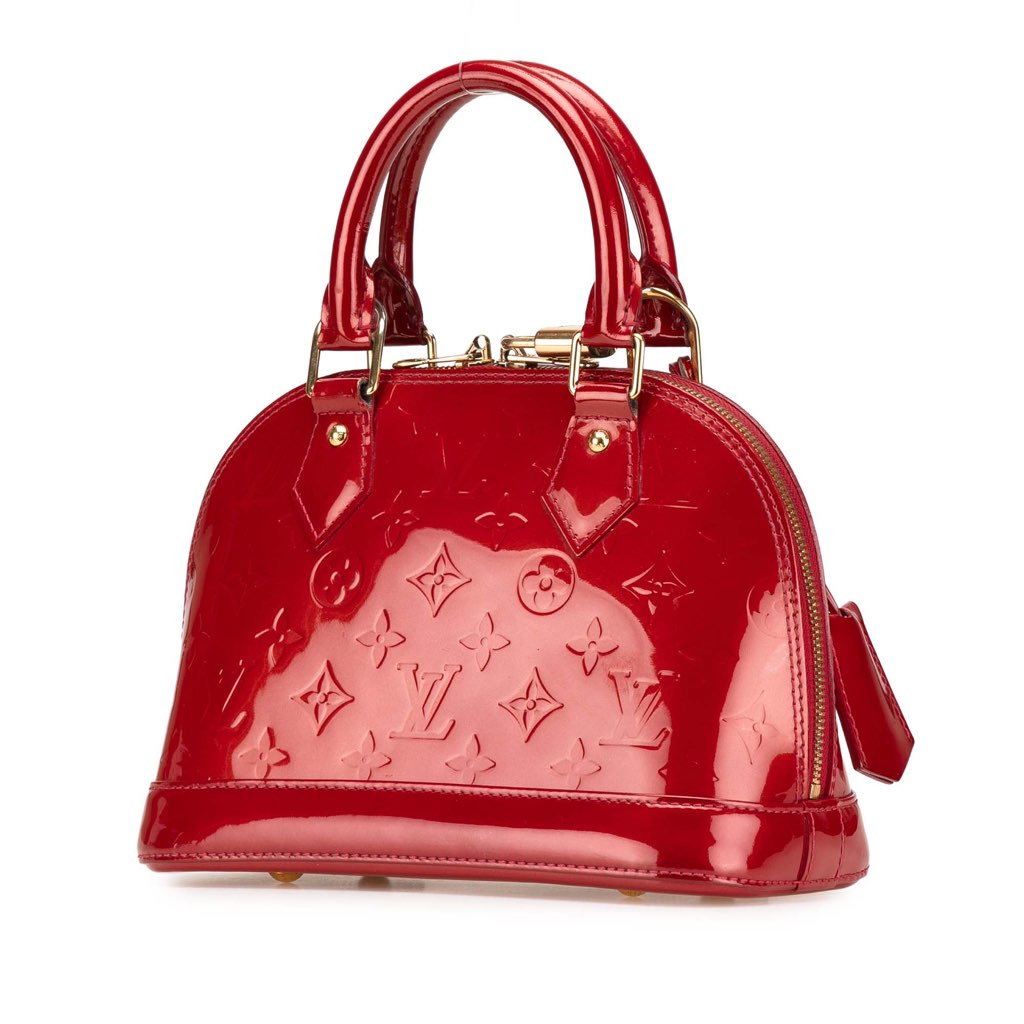 Louis Vuitton Monogram Vernis Alma BB - Back view