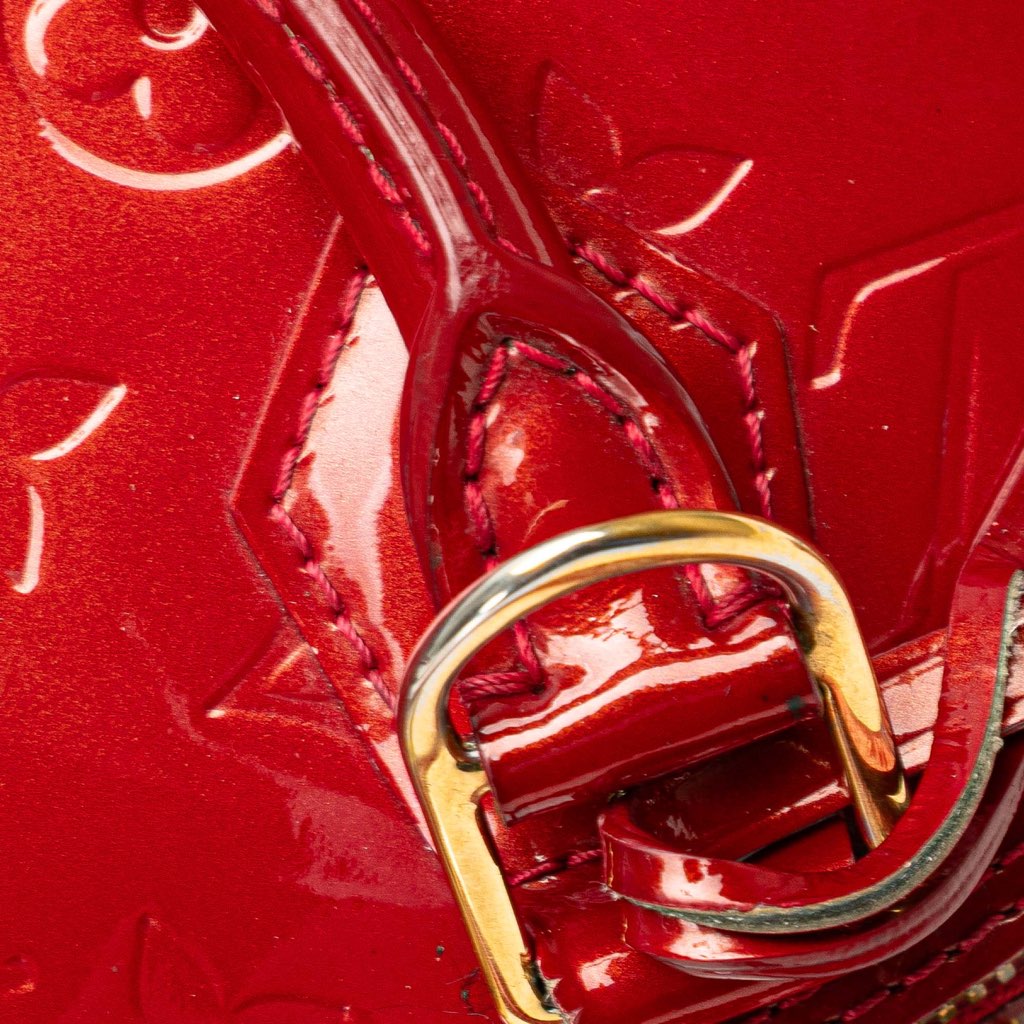 Louis Vuitton Monogram Vernis Alma BB - Image 13