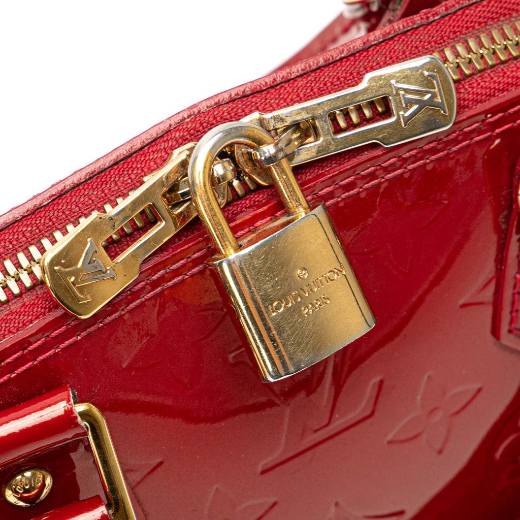 Louis Vuitton Monogram Vernis Alma BB - Image 15