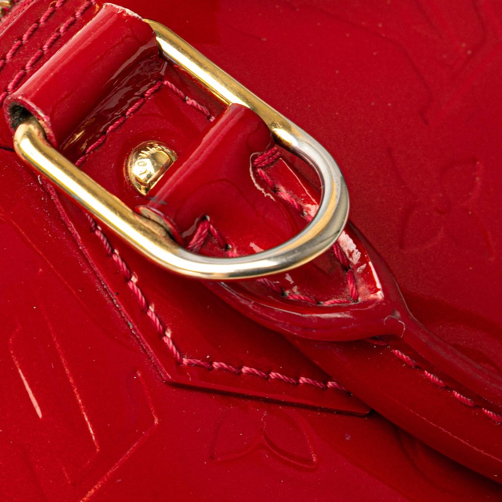 Louis Vuitton Monogram Vernis Alma BB - Image 11