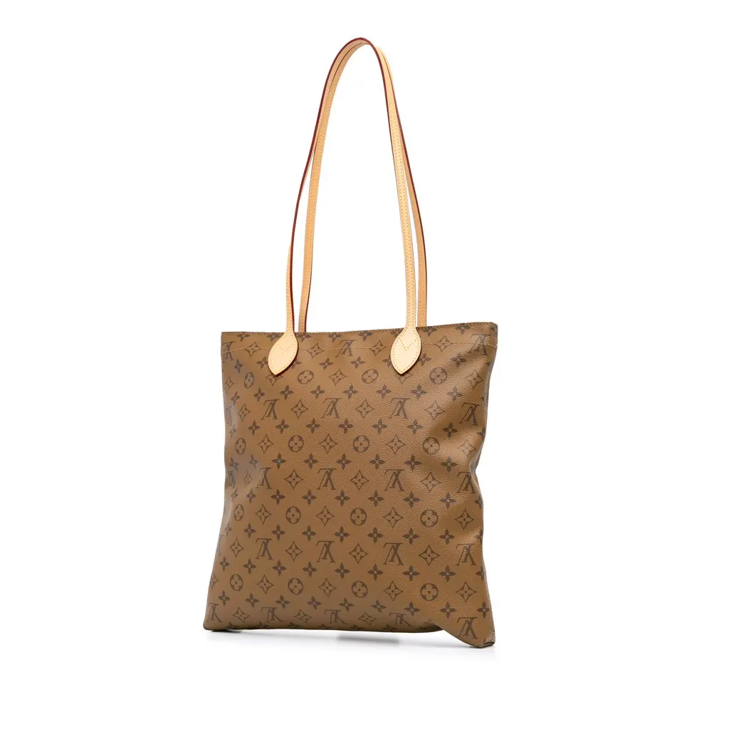 Louis Vuitton Monogram Reverse VHS Tape Carry It Brown Canvas Very good - Back View
