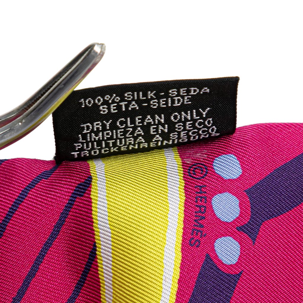 Hermès Jeu de Soie Uniforme Twilly Scarf - 4