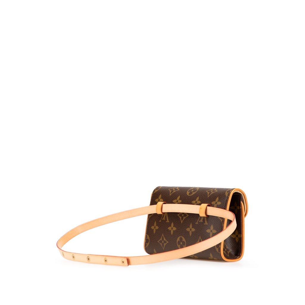 Louis Vuitton Monogram Pochette Florentine - Back view