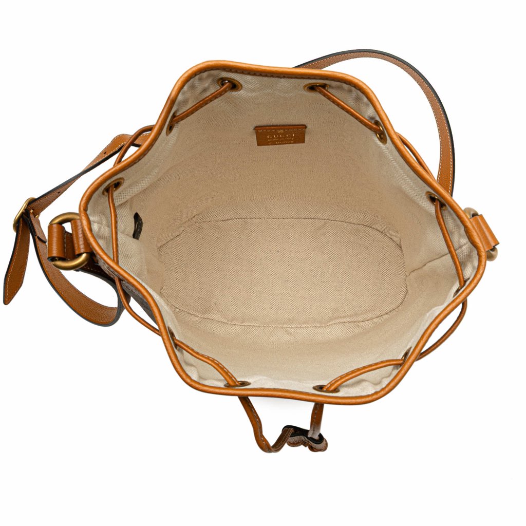 Gucci Micro GG Supreme Mickey Mouse Bucket Bag - 4