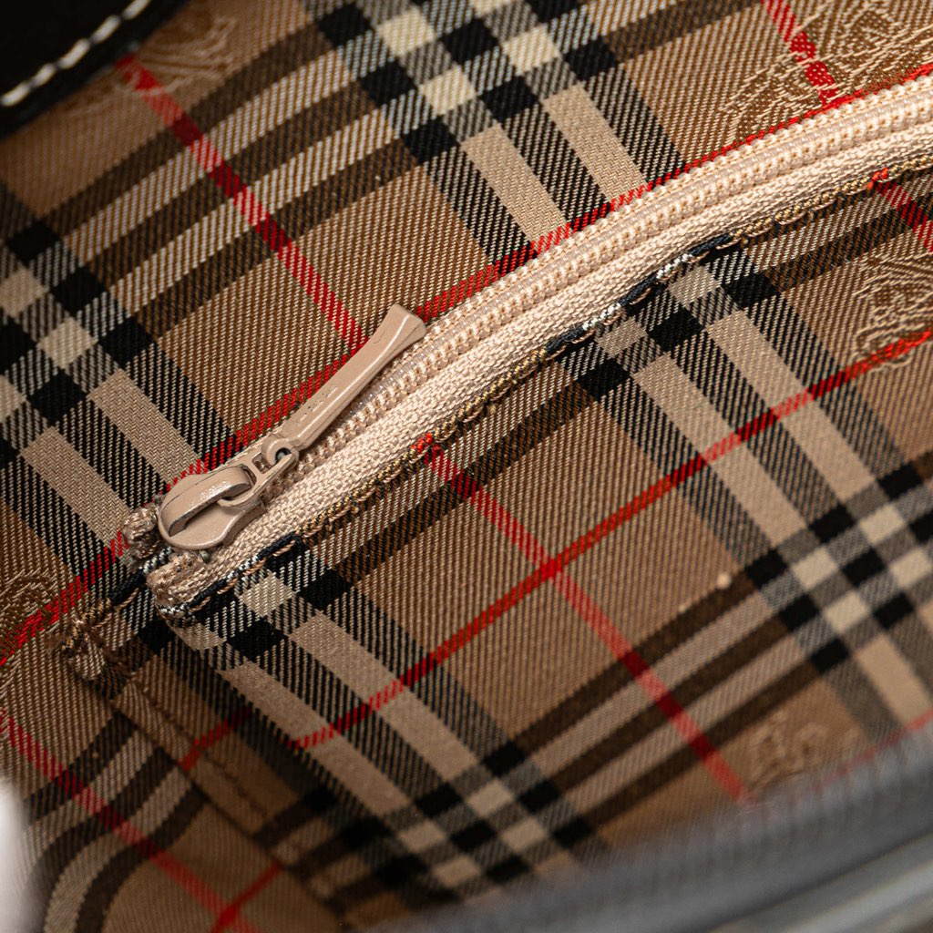 Burberry Leather Tote - Side view