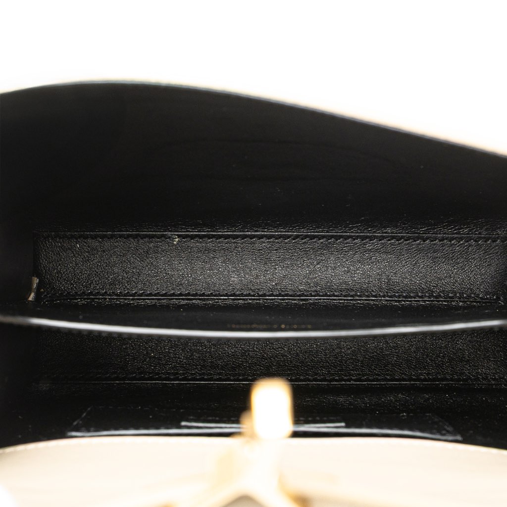 Saint Laurent Mini Suede and Calfskin Cassandra Top Handle Bag - 4