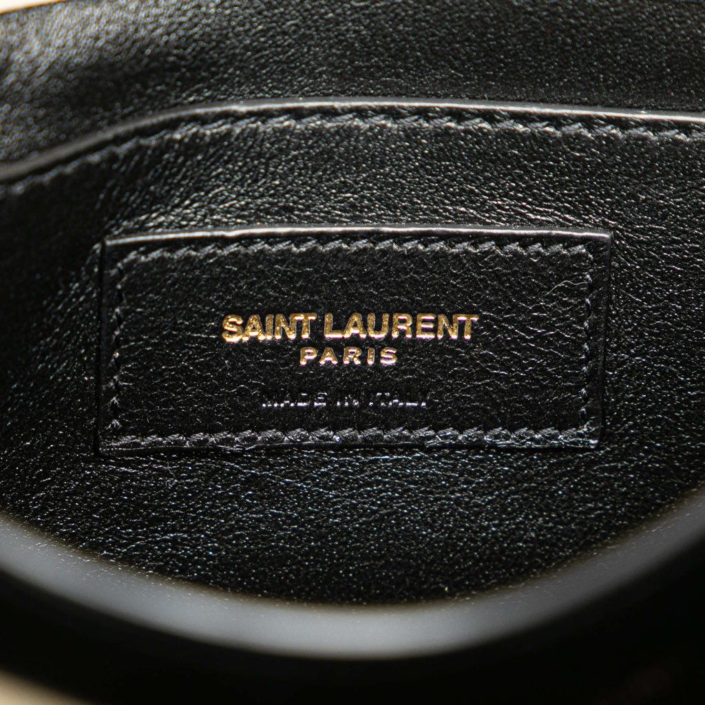 Saint Laurent Mini Suede and Calfskin Cassandra Top Handle Bag - 5