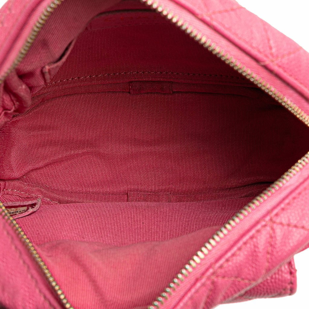 Chanel Quilted Caviar CC Day Camera Bag - 4