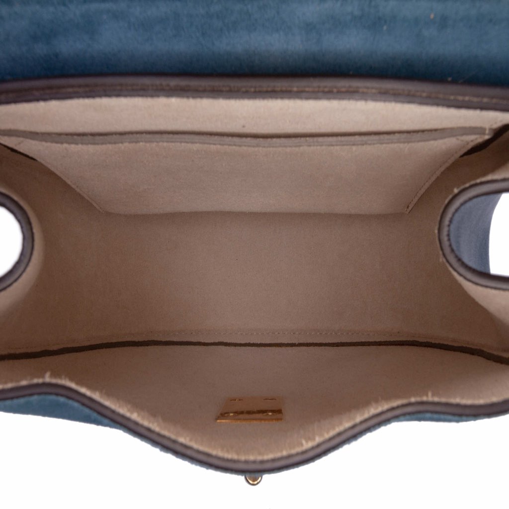 Chloé Small Suede and Calfskin Drew Crossbody - 4